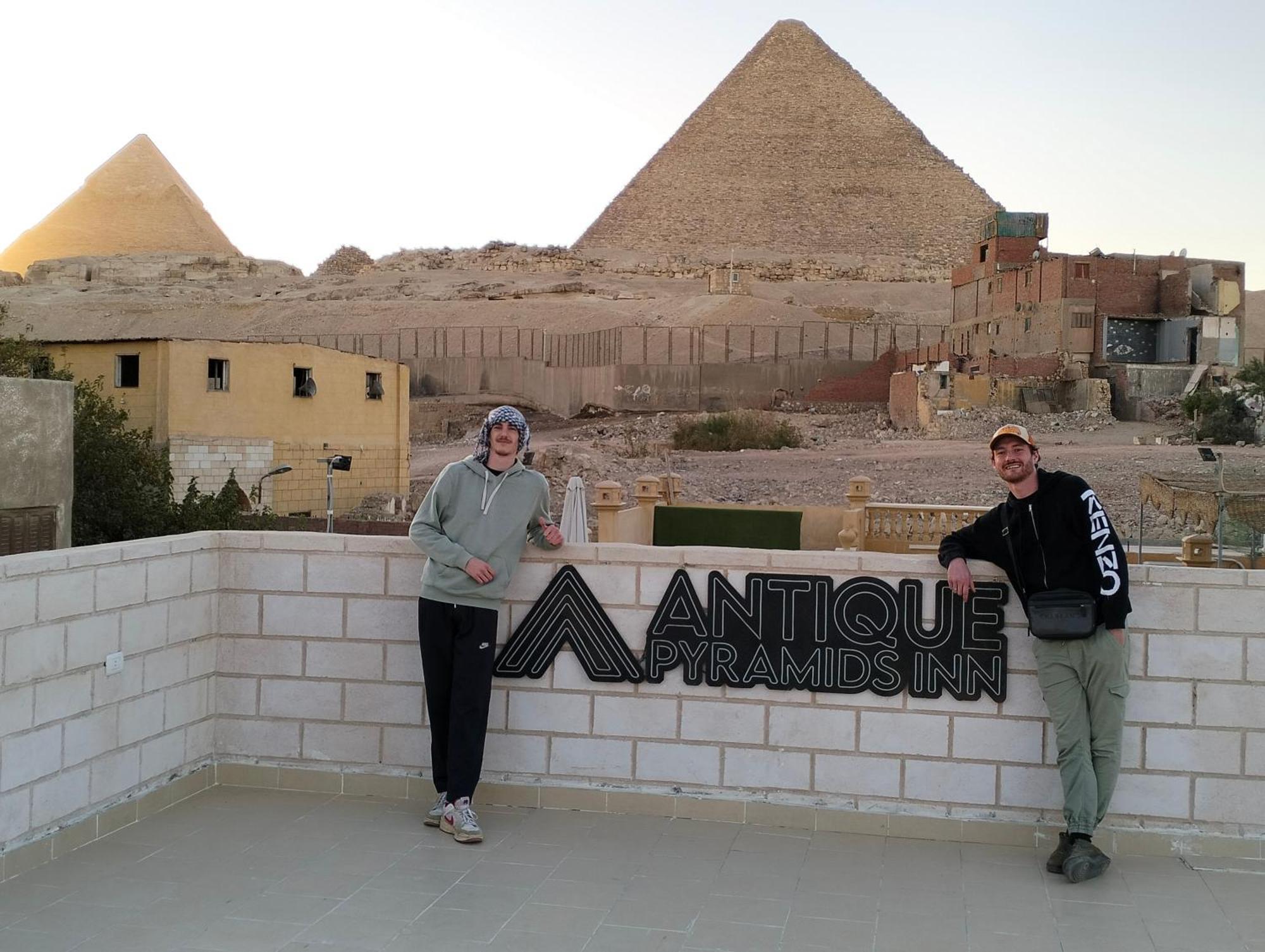 Antique Pyramids Inn Giza Dış mekan fotoğraf