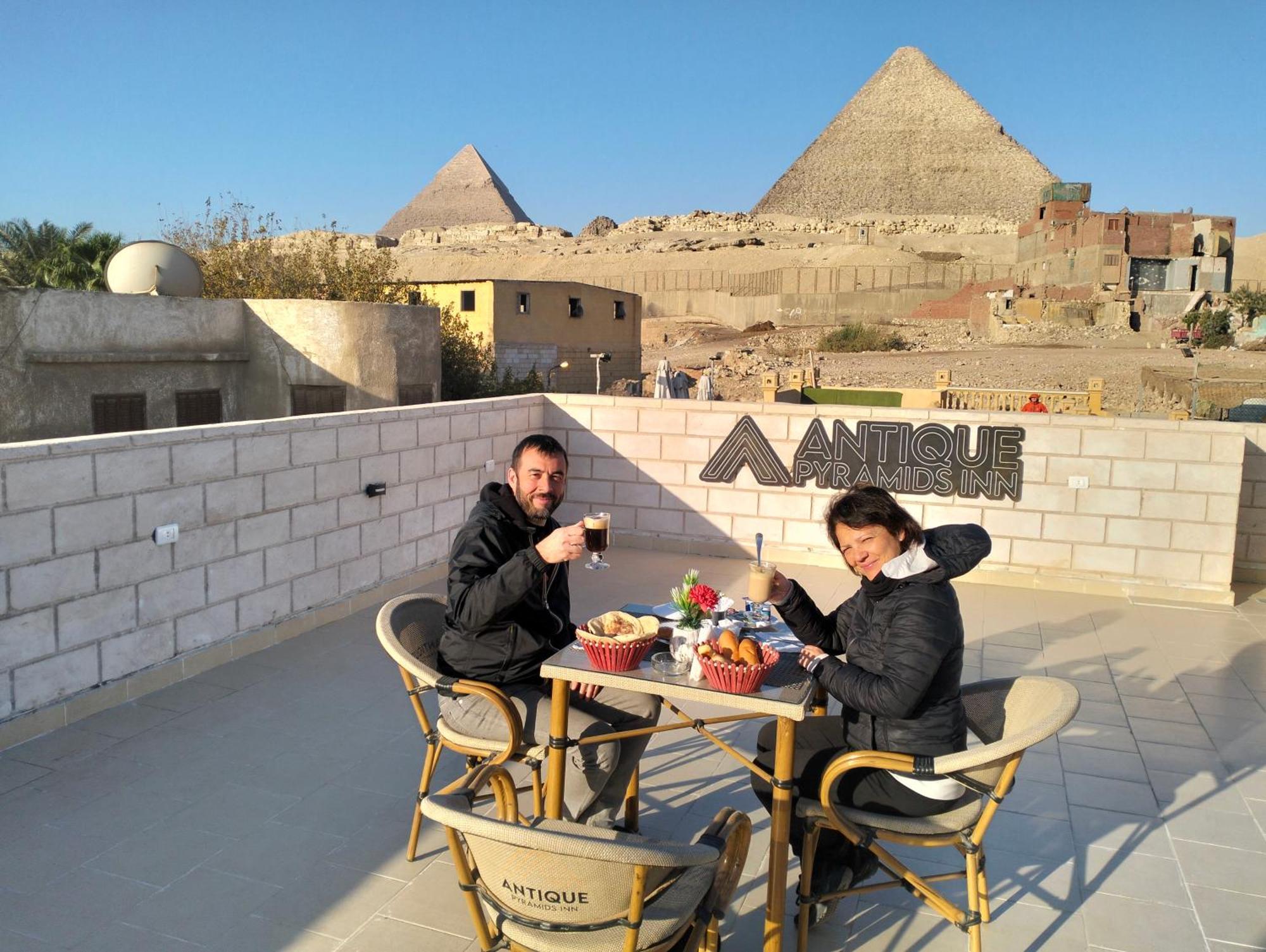 Antique Pyramids Inn Giza Dış mekan fotoğraf