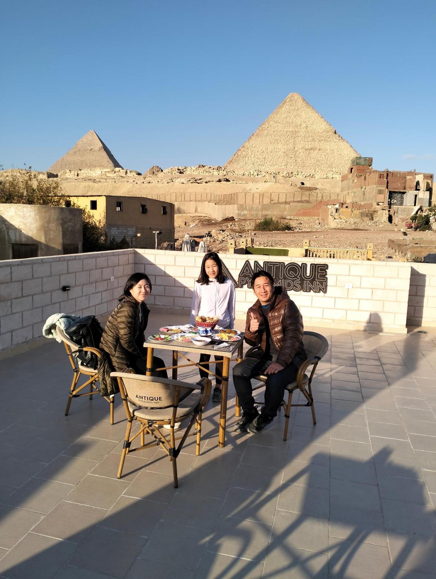 Antique Pyramids Inn Giza Dış mekan fotoğraf